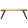 Mesa de centro madera maciza de mango 114x65x40 cm en Mesas de centro | Comprar online en Foru.es
