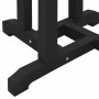 Juego de Bar en el Jardín 3 pcs Negro HDPE en Mesas de jardín | Comprar online en Foru.es