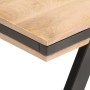 Mesa de centro madera maciza de mango 114x65x40 cm en Mesas de centro | Comprar online en Foru.es