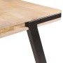 Mesa de comedor de madera maciza de mango 180x90x76 cm en Mesas de comedor | Comprar online en Foru.es
