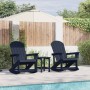 Sillas mecedoras Adirondack 2 pcs Azul marino HDPE en Sillas de jardín | Comprar online en Foru.es