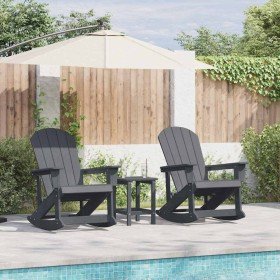 Sillas mecedoras Adirondack 2 pcs Gris Claro HDPE en Sillas de jardín | Comprar online en Foru.es