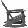 Sillas mecedoras Adirondack 2 pcs Gris Claro HDPE en Sillas de jardín | Comprar online en Foru.es