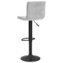Taburetes de cocina 2 unidades terciopelo gris claro en Taburetes de cocina | Comprar online en Foru.es