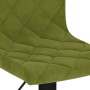 Taburetes de cocina 2 uds terciopelo verde claro en Taburetes de cocina | Comprar online en Foru.es