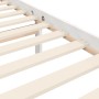 Estructura de cama con cabecero madera maciza blanco 100x200 cm de vidaXL, Camas y somieres - Ref: Foro24-3195212, Precio: 12...
