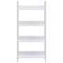 Estantería 4 niveles madera ingeniería blanco 60x27,6x124,5 cm en Librerías y estanterías | Comprar online en Foru.es