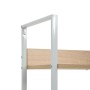 Estantería de 4 niveles madera ingeniería roble 60x27,6x124,5cm en Librerías y estanterías | Comprar online en Foru.es