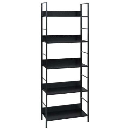 Estantería de 5 niveles madera ingeniería negro 60x27,6x158,5cm en Librerías y estanterías | Comprar online en Foru.es