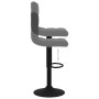 Taburete de cocina de terciopelo gris oscuro en Taburetes de cocina | Comprar online en Foru.es