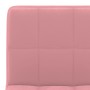 Taburete de cocina de terciopelo rosa en Taburetes de cocina | Comprar online en Foru.es