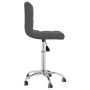 Silla de oficina giratoria tela gris oscuro en Sillas de oficina | Comprar online en Foru.es