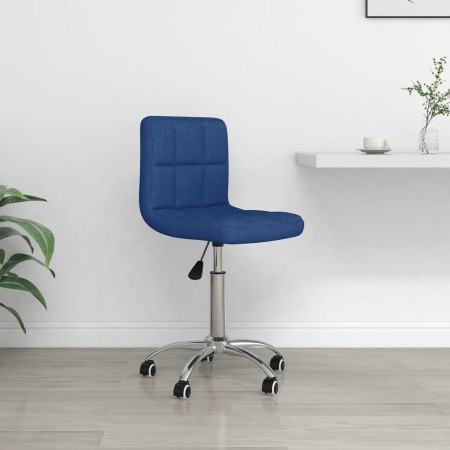 Silla de oficina giratoria de tela azul en Sillas de oficina | Comprar online en Foru.es
