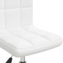 Silla de oficina giratoria de cuero sintético blanco en Sillas de oficina | Comprar online en Foru.es