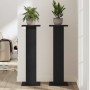 Soporte de plantas 2 pcs Roble Negro 30 x 30 x 95 cm en Soportes para macetas | Comprar online en Foru.es