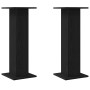 Soporte de plantas 2 pcs Roble Negro 30 x 30 x 80 cm en Soportes para macetas | Comprar online en Foru.es