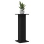 Soporte de plantas 2 pcs Roble Negro 30 x 30 x 80 cm en Soportes para macetas | Comprar online en Foru.es