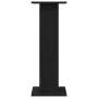 Soporte de plantas 2 pcs Roble Negro 30 x 30 x 80 cm en Soportes para macetas | Comprar online en Foru.es