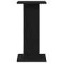 Soporte de plantas 2 pcs Roble Negro 30 x 30 x 60 cm en Armarios roperos | Comprar online en Foru.es