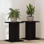 Soporte de plantas 2 pcs Roble Negro 30 x 30 x 40 cm en Soportes para macetas | Comprar online en Foru.es