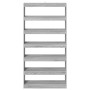 Librería Gris Sonoma 100 x 30 x 198 cm Madera de ingeniería en Soportes para macetas | Comprar online en Foru.es
