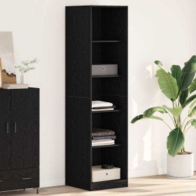 Armario 2 pcs Roble Negro 50 x 50 x 200 cm en Librerías y estanterías | Comprar online en Foru.es