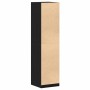 Armario 2 pcs Roble Negro 50 x 50 x 200 cm en Librerías y estanterías | Comprar online en Foru.es