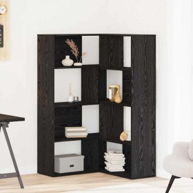 Librería 2 pcs Roble Negro 85 x 85 x 140 cm en Librerías y estanterías | Comprar online en Foru.es