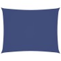Toldo de vela rectangular tela Oxford azul 2,5x4 m en Sombrillas | Comprar online en Foru.es