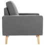 Sillón de tela gris claro en Sillones | Comprar online en Foru.es
