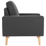 Sillón de tela gris oscuro en Sillones | Comprar online en Foru.es