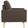Sillón de tela marrón en Sillones | Comprar online en Foru.es