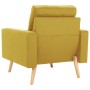 Sillón de tela amarillo en Sillones | Comprar online en Foru.es