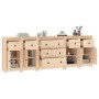 Aparador de madera maciza de pino 230x35x80 cm de vidaXL, Aparadores - Ref: Foro24-3114094, Precio: 337,24 €, Descuento: %