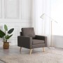 Sillón de tela gris taupe en Sillones | Comprar online en Foru.es