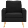 Sillón de tela negro en Sillones | Comprar online en Foru.es