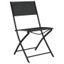 Juego de comedor de jardín 7 piezas con cojines gris y negro de vidaXL, Conjuntos de jardín - Ref: Foro24-3102924, Precio: 36...
