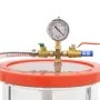 Vacuum chamber with 7.4 L single stage pump by vidaXL, Water pumps - Ref: Foro24-3100548, Price: 264,26 €, Discount: %