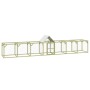 Gallinero madera maciza de pino impregnada 700x100x150 cm de vidaXL, Jaulas y habitáculos para animales pequeños - Ref: Foro2...