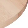 Superficie de mesa redonda madera de roble sin tratar Ø50x2,5cm de vidaXL, Tableros para mesas - Ref: Foro24-342902, Precio: ...