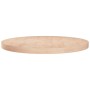 Superficie de mesa redonda madera de roble sin tratar Ø60x4 cm de vidaXL, Tableros para mesas - Ref: Foro24-342910, Precio: 1...