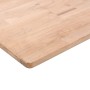 Tabla de estantería madera maciza roble sin tratar 60x20x1,5 cm de vidaXL, Estantes y estanterías - Ref: Foro24-342921, Preci...