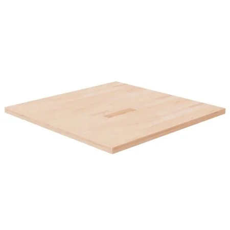 Square oak wood untreated table top 70x70x2.5cm by vidaXL, Table tops - Ref: Foro24-342931, Price: 74,38 €, Discount: %