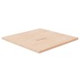 Tablero de mesa cuadrada madera de roble sin tratar 70x70x2,5cm de vidaXL, Tableros para mesas - Ref: Foro24-342931, Precio: ...