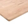 Square oak wood untreated table top 70x70x2.5cm by vidaXL, Table tops - Ref: Foro24-342931, Price: 74,38 €, Discount: %