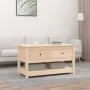 Mesa de centro de madera maciza de pino 102x49x55 cm de vidaXL, Mesas de centro - Ref: Foro24-820921, Precio: 92,83 €, Descue...