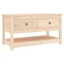 Mesa de centro de madera maciza de pino 102x49x55 cm de vidaXL, Mesas de centro - Ref: Foro24-820921, Precio: 94,57 €, Descue...