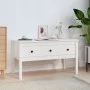 Solid white pine wood coffee table 102x49x55 cm by vidaXL, Coffee table - Ref: Foro24-820942, Price: 98,31 €, Discount: %