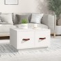 Mesa de centro de madera maciza de pino blanco 60x53x35 cm de vidaXL, Mesas de centro - Ref: Foro24-820967, Precio: 97,30 €, ...
