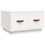 Solid white pine wood coffee table 60x53x35 cm by vidaXL, Coffee table - Ref: Foro24-820967, Price: 96,05 €, Discount: %